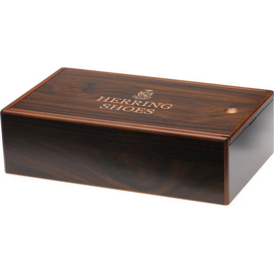 Product image for Herring Small Valet Box in dark wood