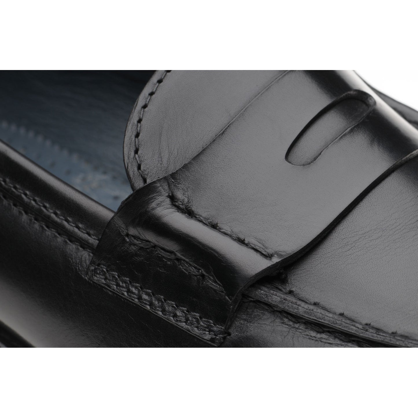 Product image for Herring Sophia ladies hybrid-soled loafers in black calf