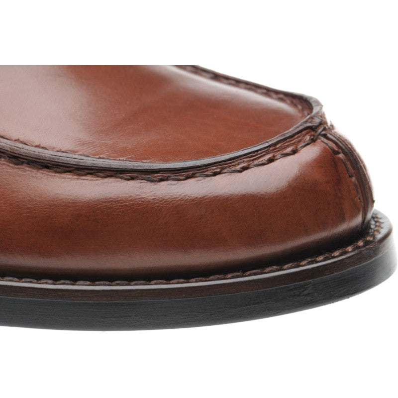 Product image for Herring Sophia ladies hybrid-soled loafers in light brown calf