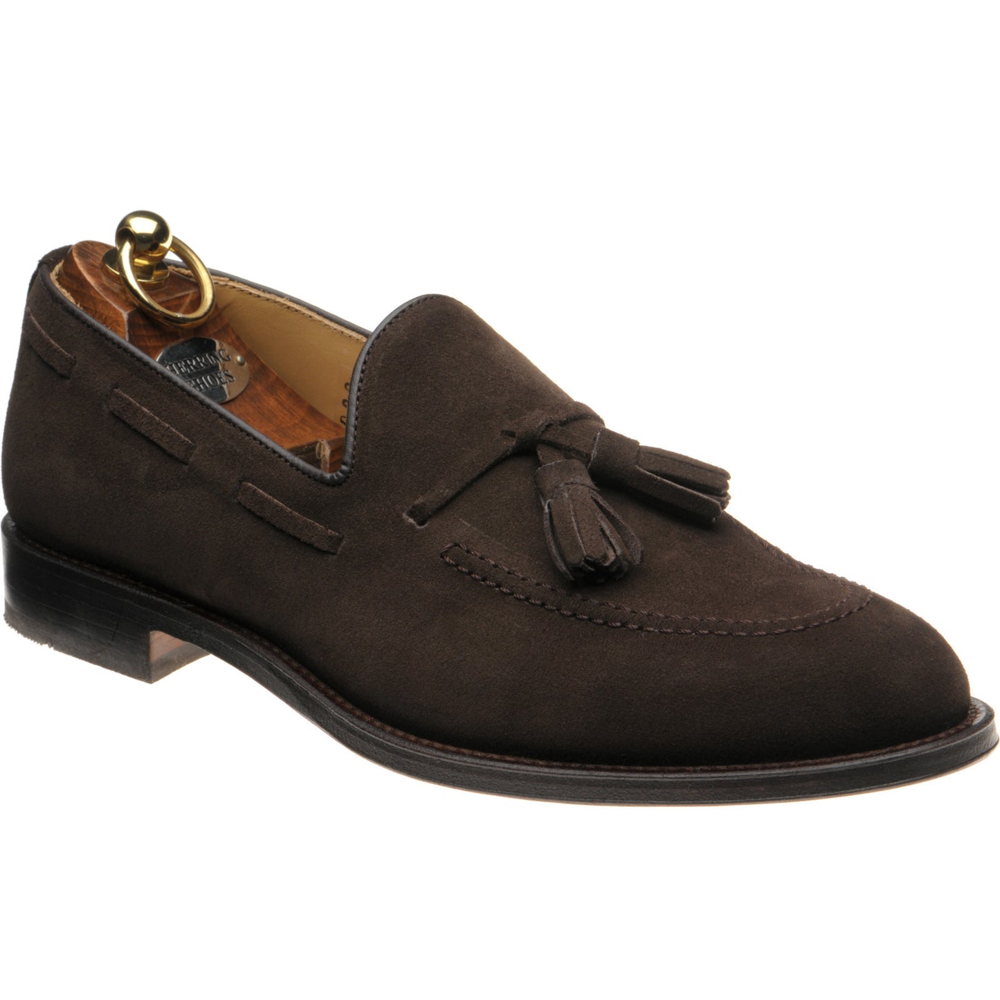 Product image for Herring St Davids in dark brown suede