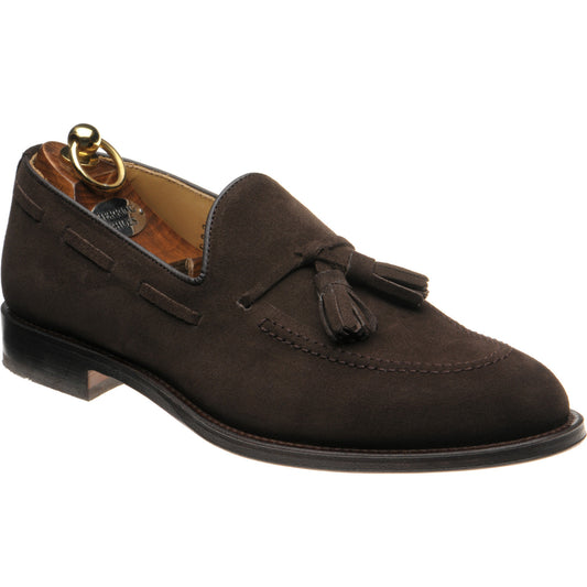 Product image for Herring St Davids in dark brown suede