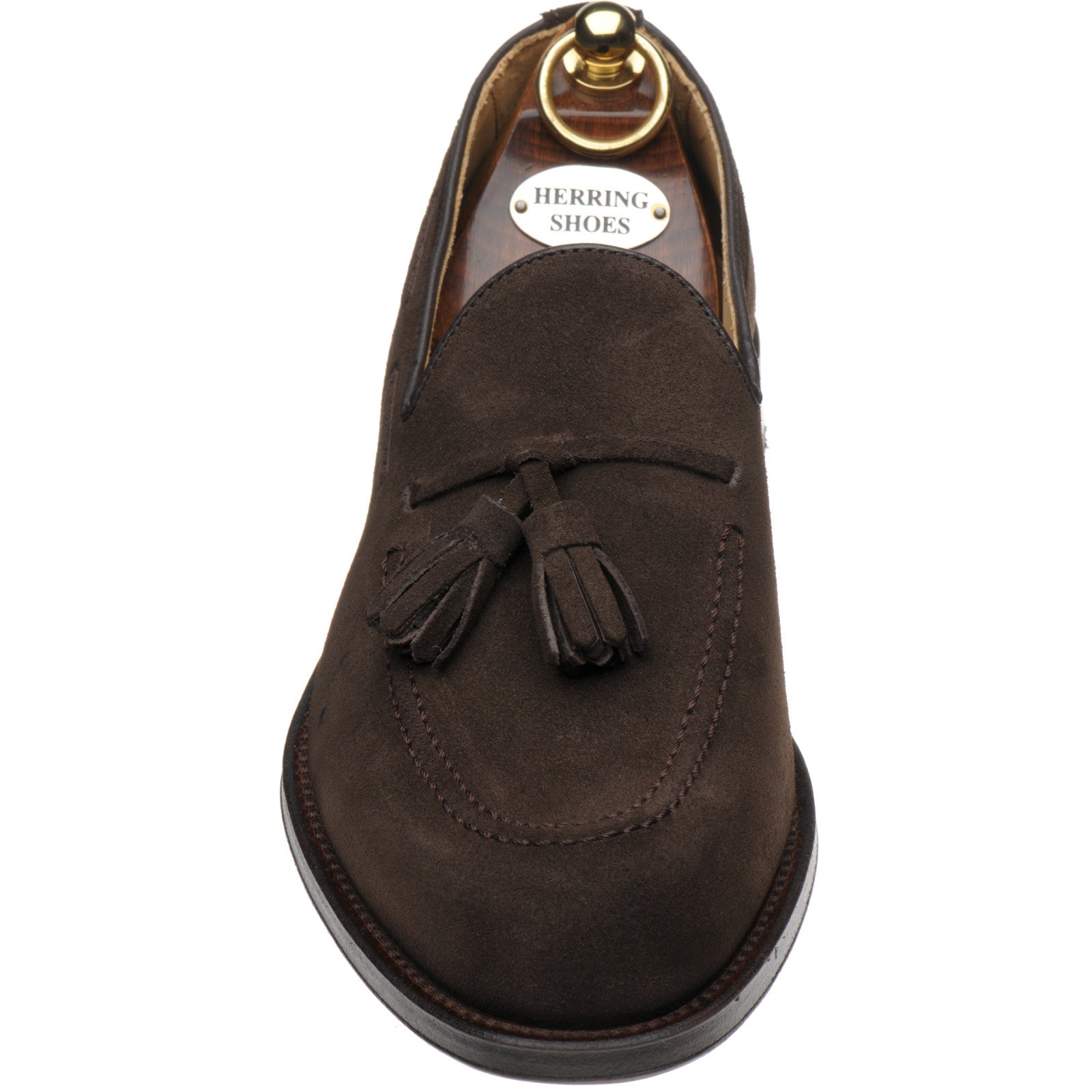 Product image for Herring St Davids in dark brown suede