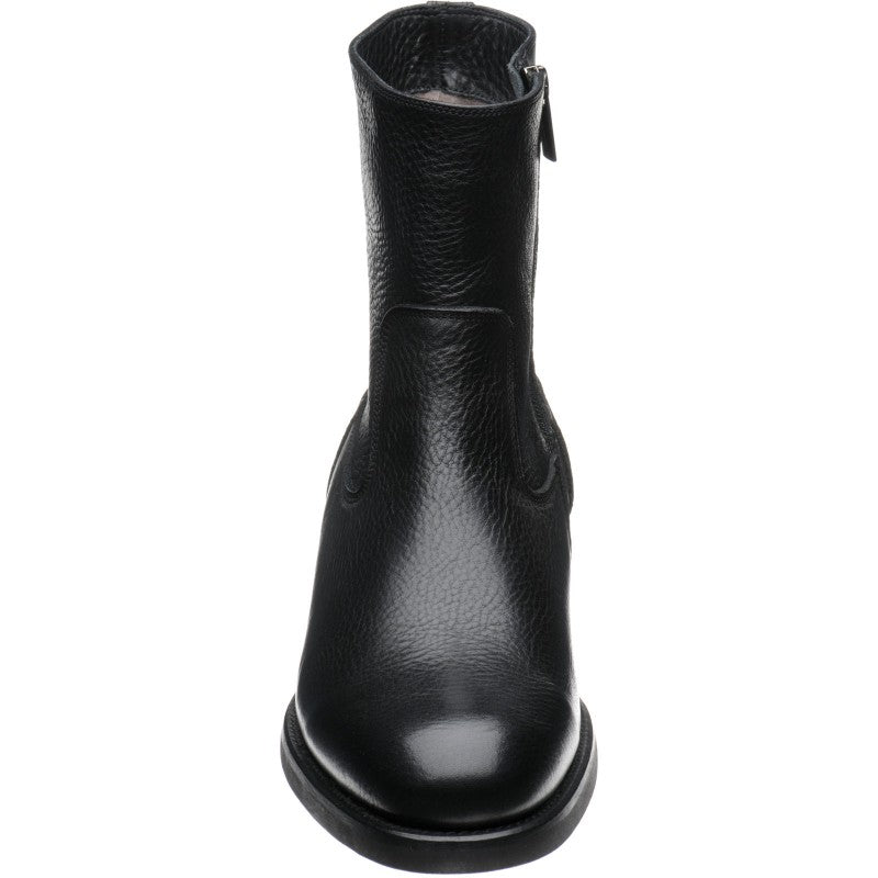 Product image for Herring Stockholm (Warm Lined) mens rubber-soled boots in black grain