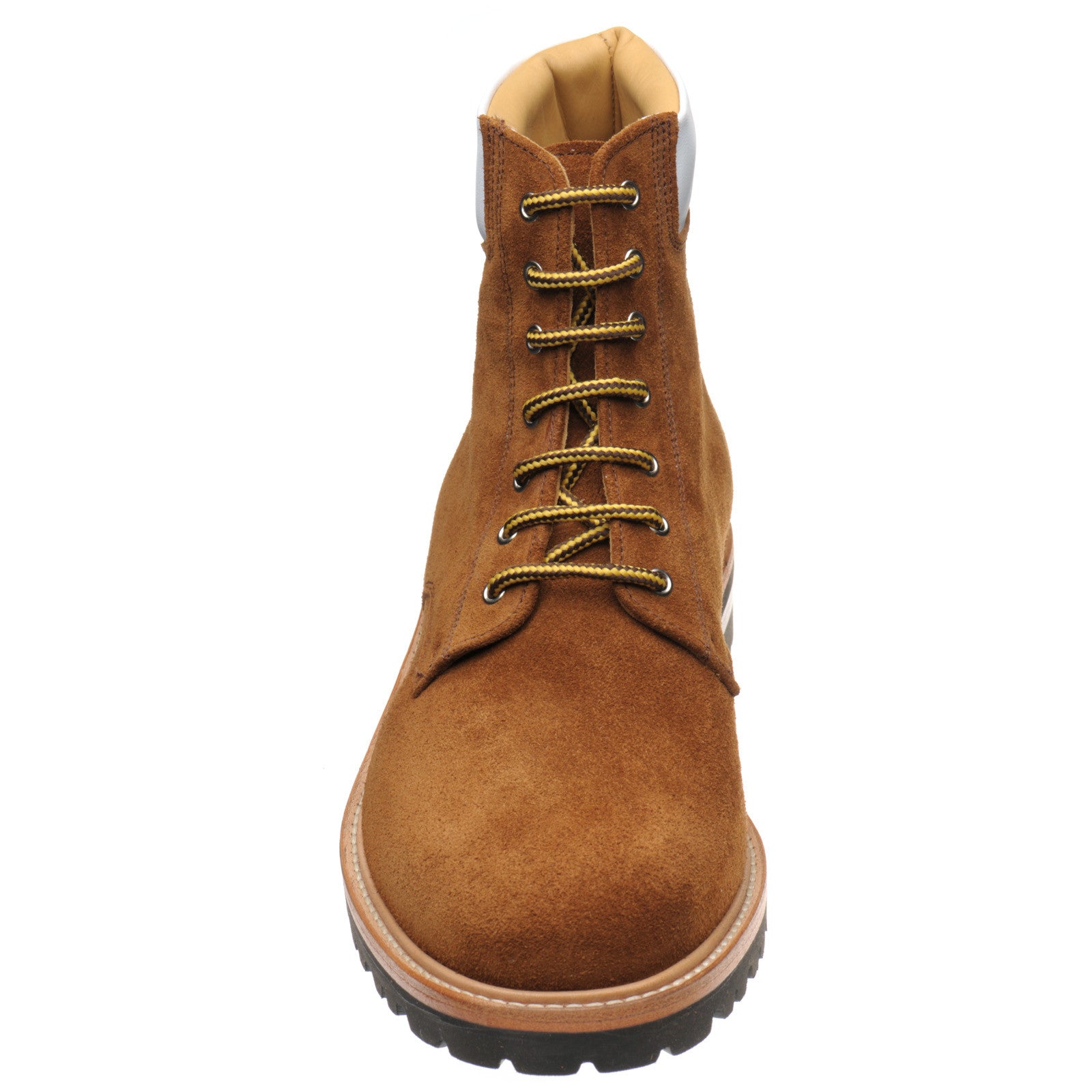 Product image for Herring Torre mens rubber-soled boots in brown suede