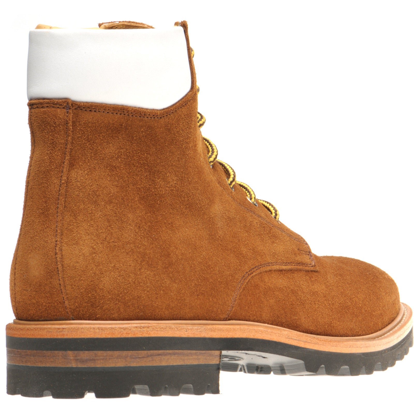 Product image for Herring Torre mens rubber-soled boots in brown suede