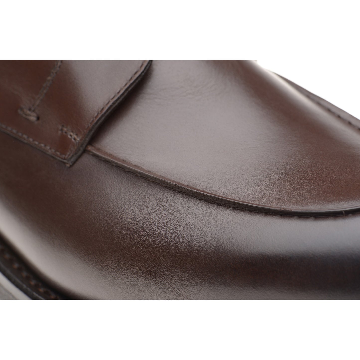 Product image for Herring Toulon mens rubber-soled boots in dark brown calf