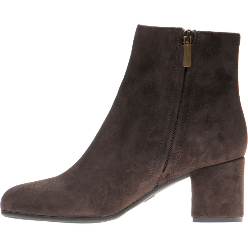 Product image for Herring Trasimeno ladies rubber-soled boots in brown suede