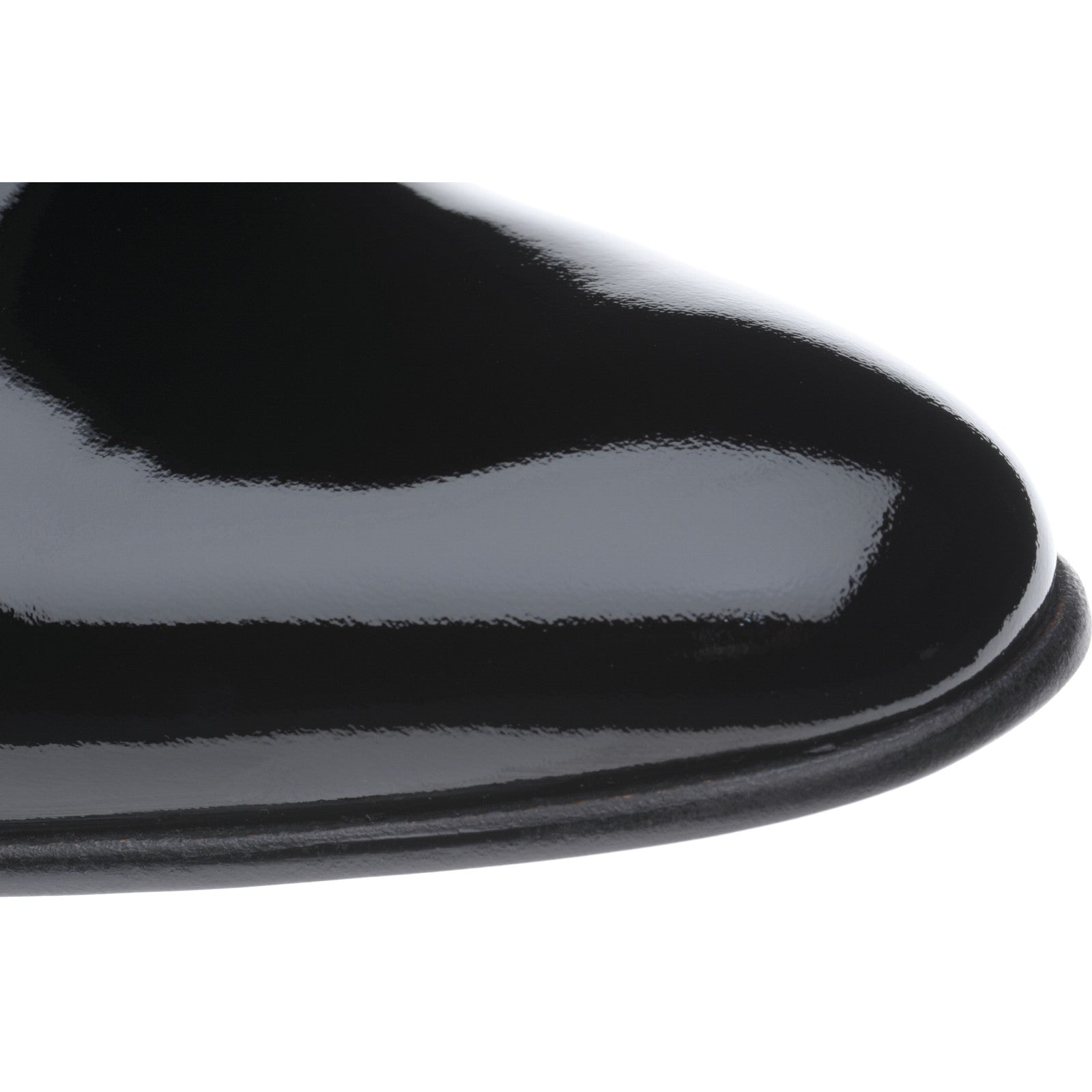 Product image for Herring Waltz II mens Oxfords in black patent