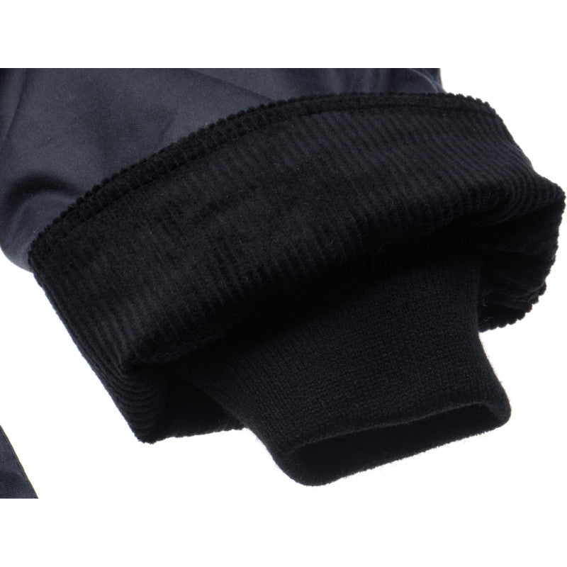 Product image for Herring Warm Lined Teddy Jacket by Peregrine in navy