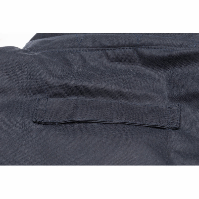 Product image for Herring Warm Lined Teddy Jacket by Peregrine in navy