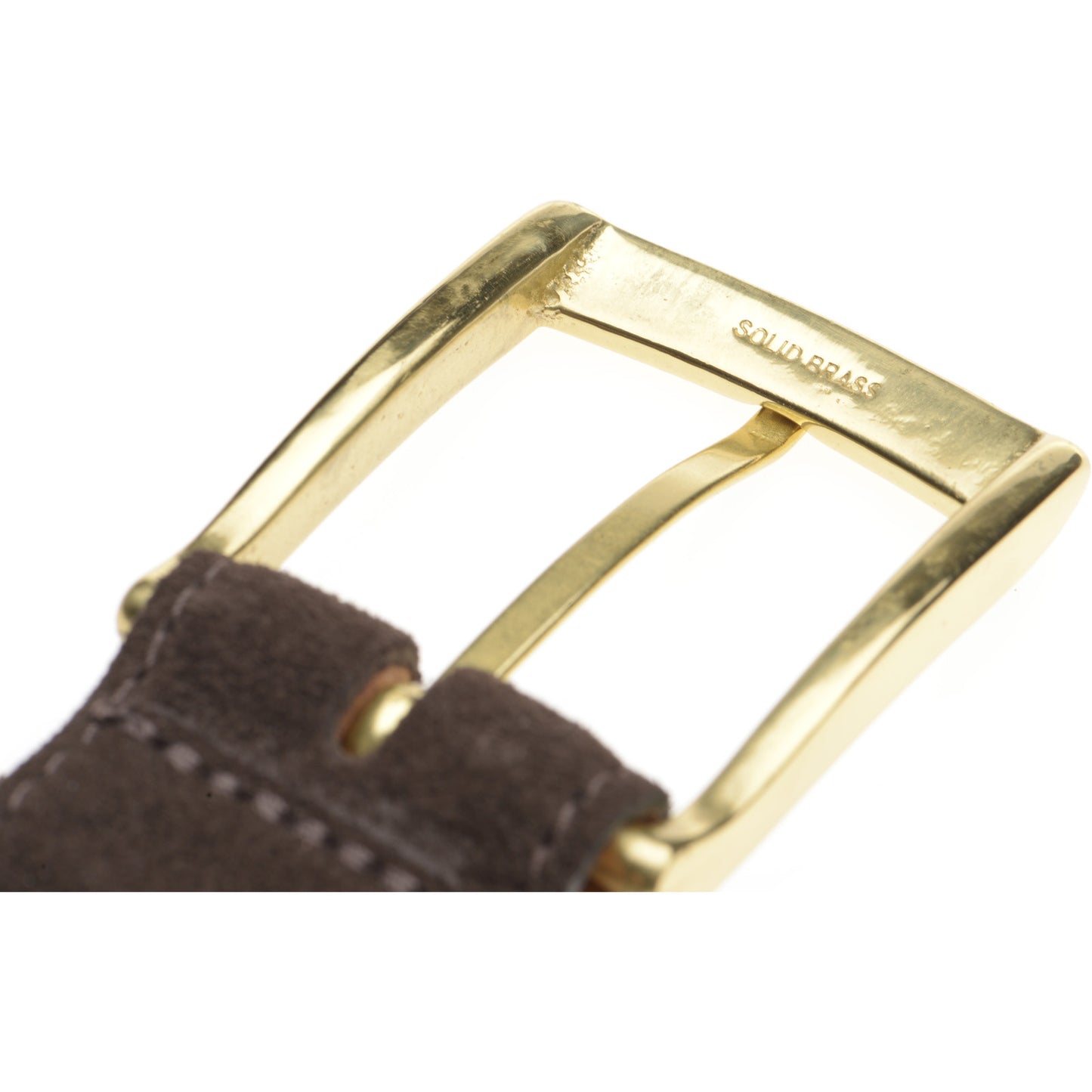 Product image for Herring Westminster Belt in dark brown suede