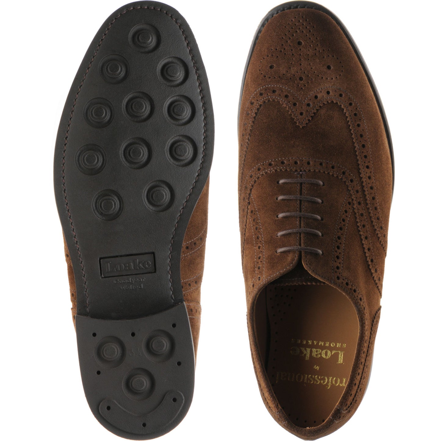 Product image for Loake 302 in brown suede
