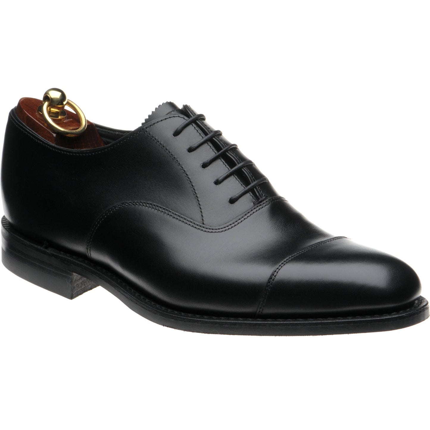 Product image for Loake Aldwych (Rubber) in black calf