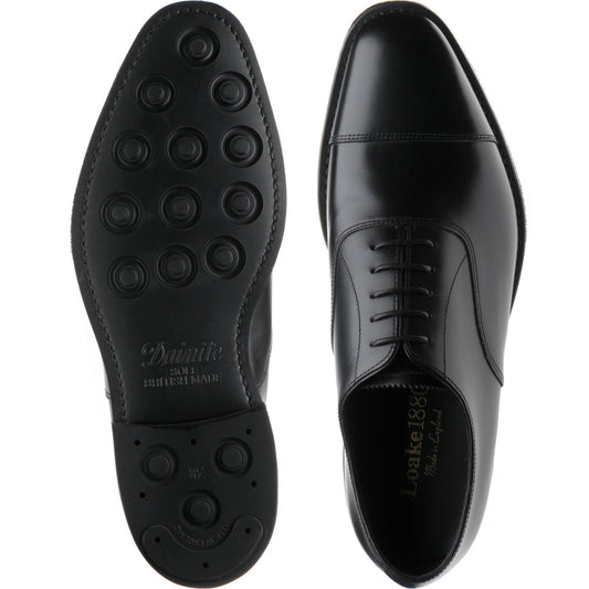 Product image for Loake Aldwych (Rubber) in black calf