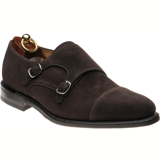 Product image for Loake Cannon (Rubber) in dark brown suede