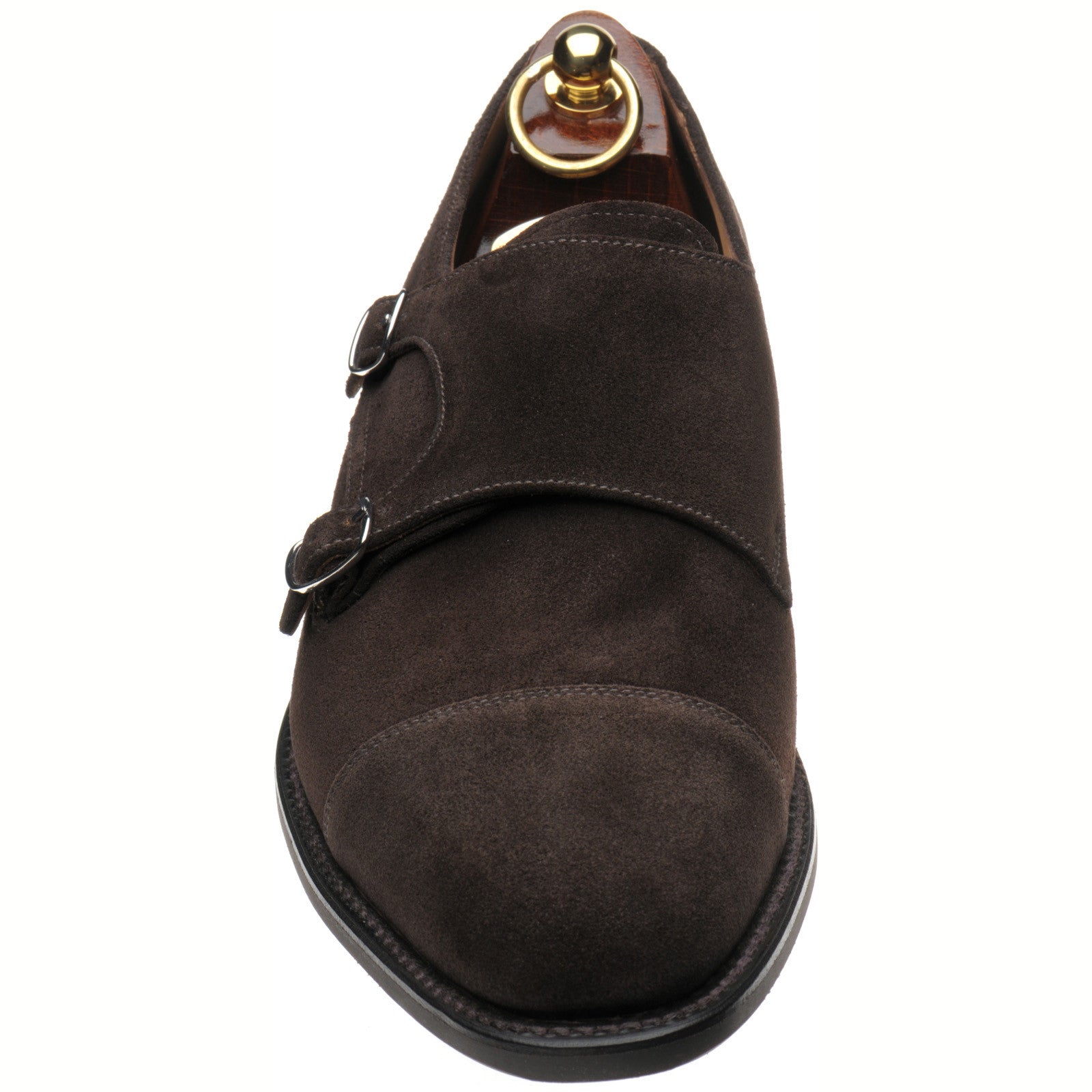 Product image for Loake Cannon (Rubber) in dark brown suede