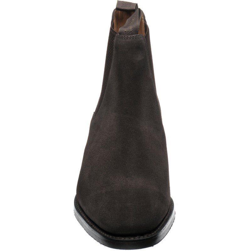 Product image for Loake Chatsworth (Rubber) in dark brown suede