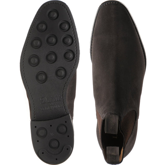 Product image for Loake Chatsworth (Rubber) in dark brown suede