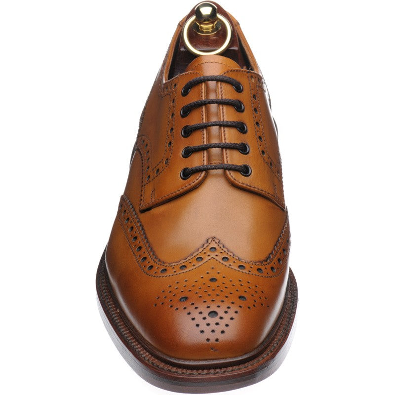Product image for Loake Chester in tan burnished calf