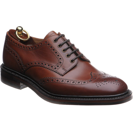 Product image for Loake Chester (Rubber) in mahogany calf