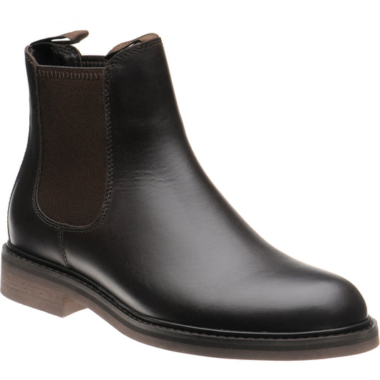 Product image for Loake Ducksworth mens rubber-soled Chelsea boots in dark brown waxy calf