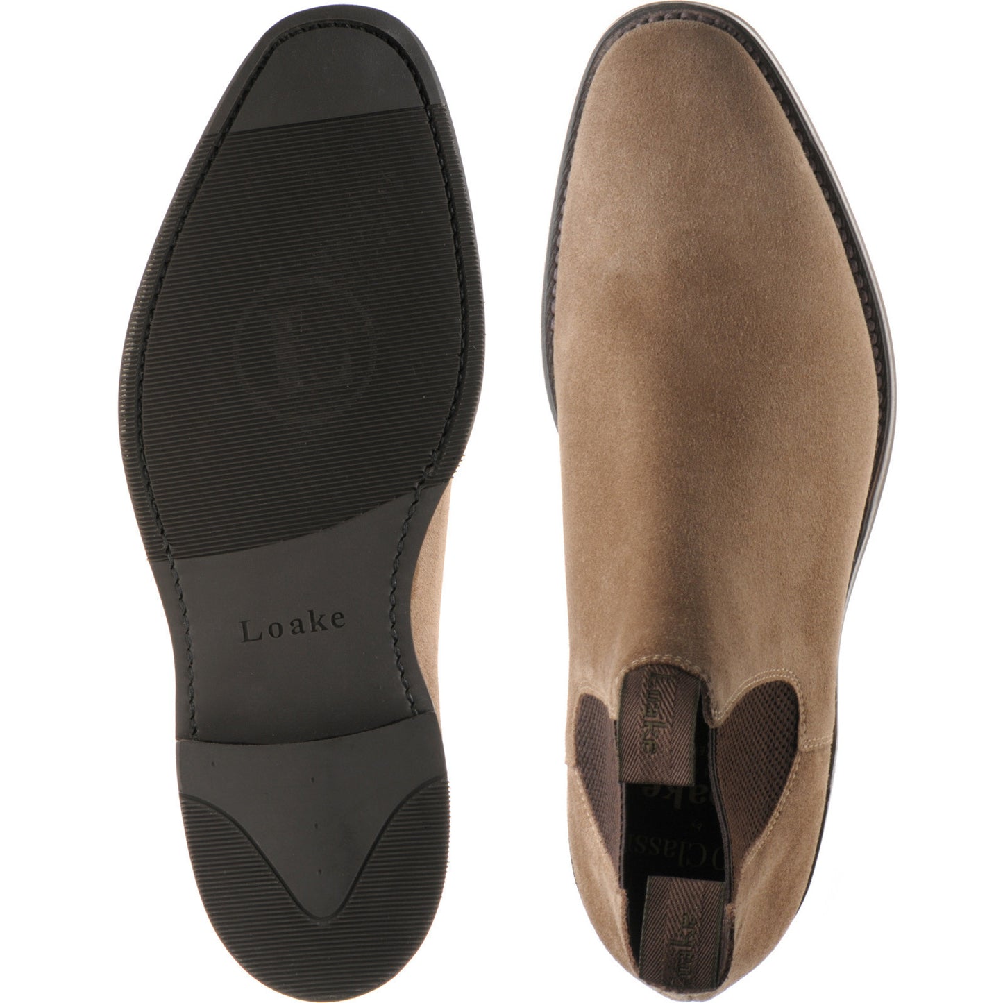 Product image for Loake Emsworth in flint suede