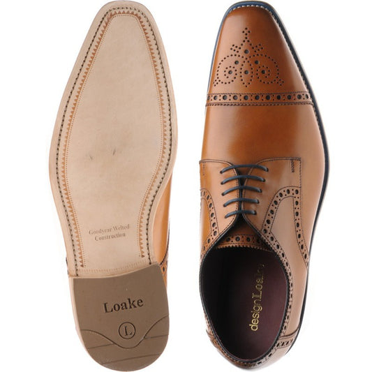 Product image for Loake Foley in tan calf