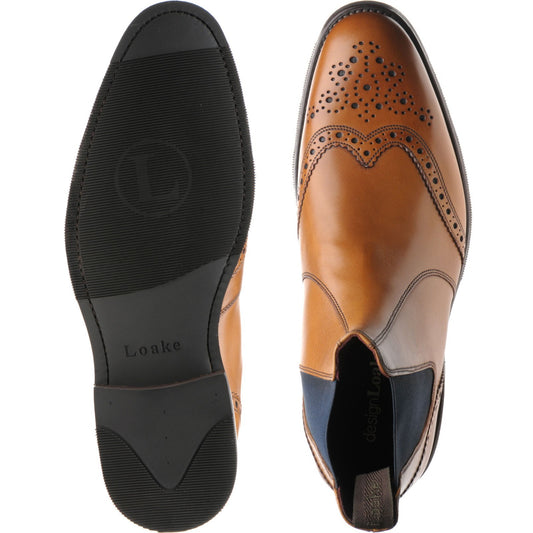 Product image for Loake Hoskins in tan calf