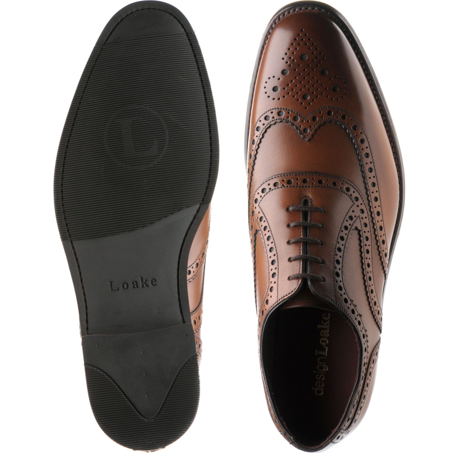 Product image for Loake Kerridge in cedar calf