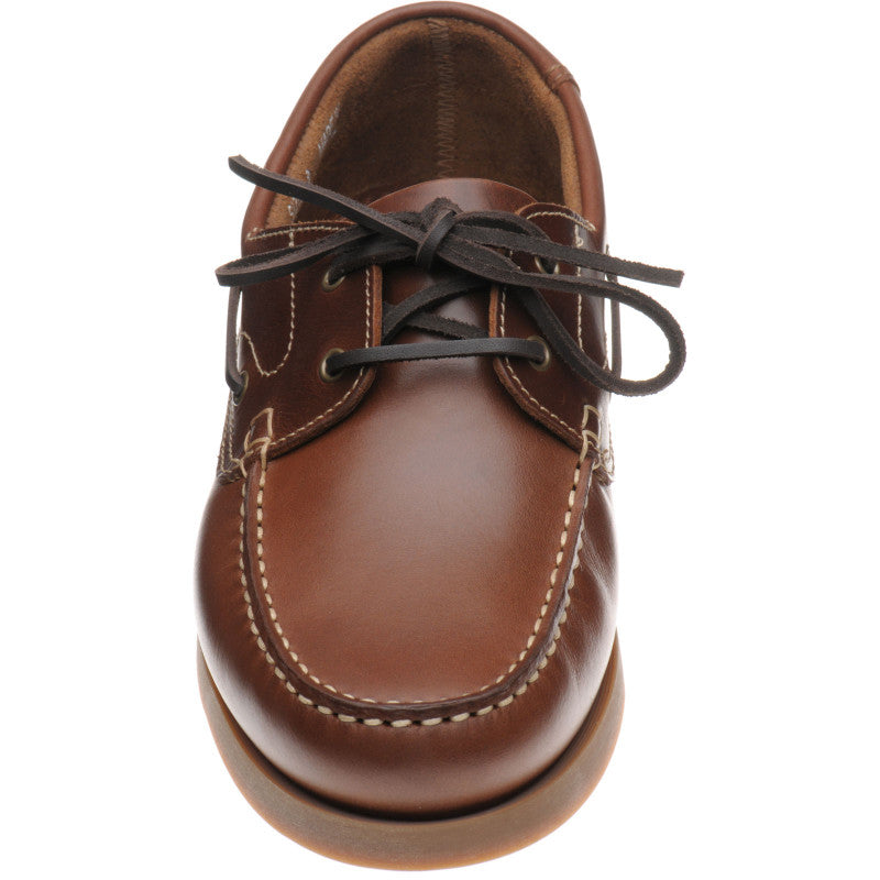 Product image for Loake Lymington in brown waxy