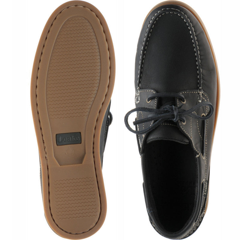 Product image for Loake Lymington in navy nubuck