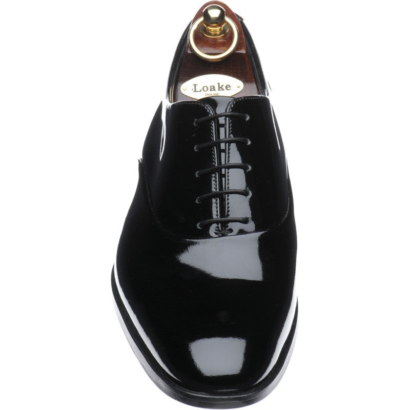 Product image for Loake Patent in black patent
