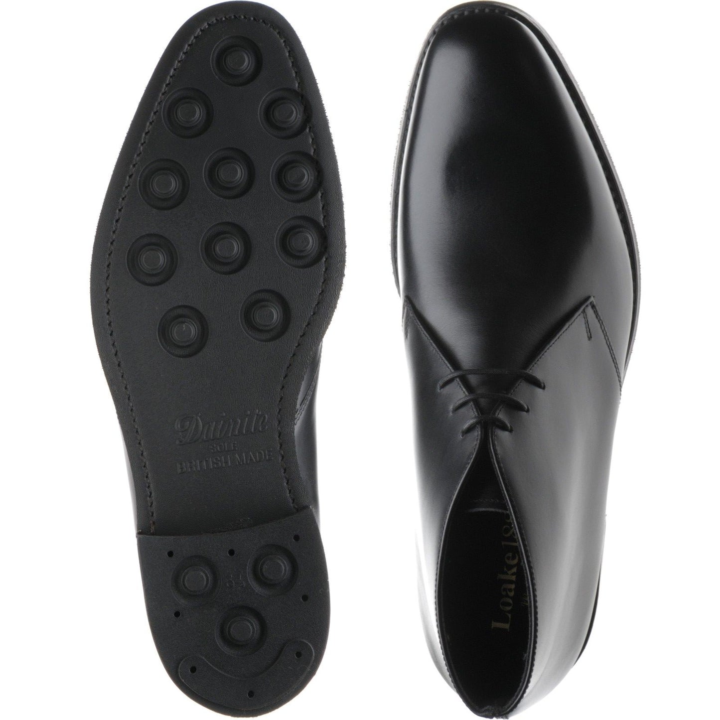 Product image for Loake Pimlico in black calf