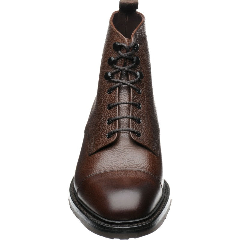 Product image for Loake Sedbergh in dark brown grain calf
