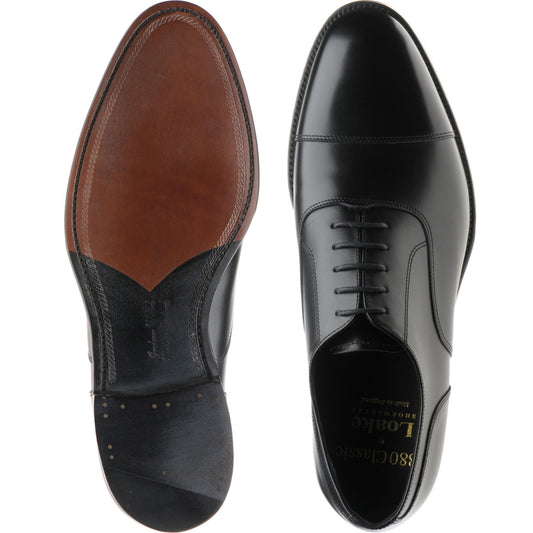 Product image for Loake Stonegate in carbon black calf