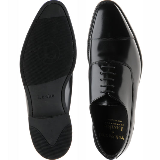 Product image for Loake Truman in black polished