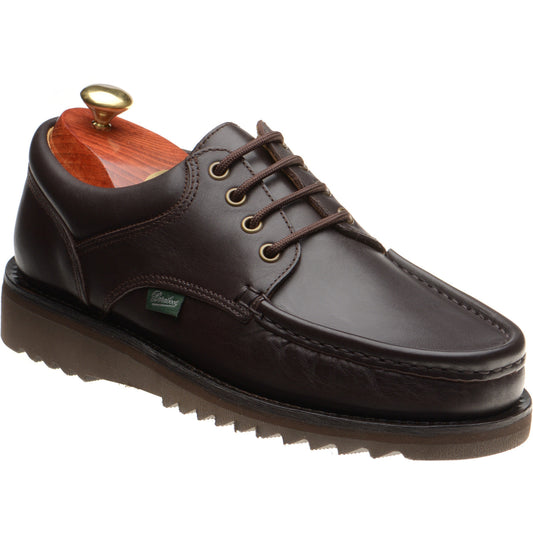 Product image for Paraboot Thiers mens rubber-soled Derby shoes in kenya dark brown