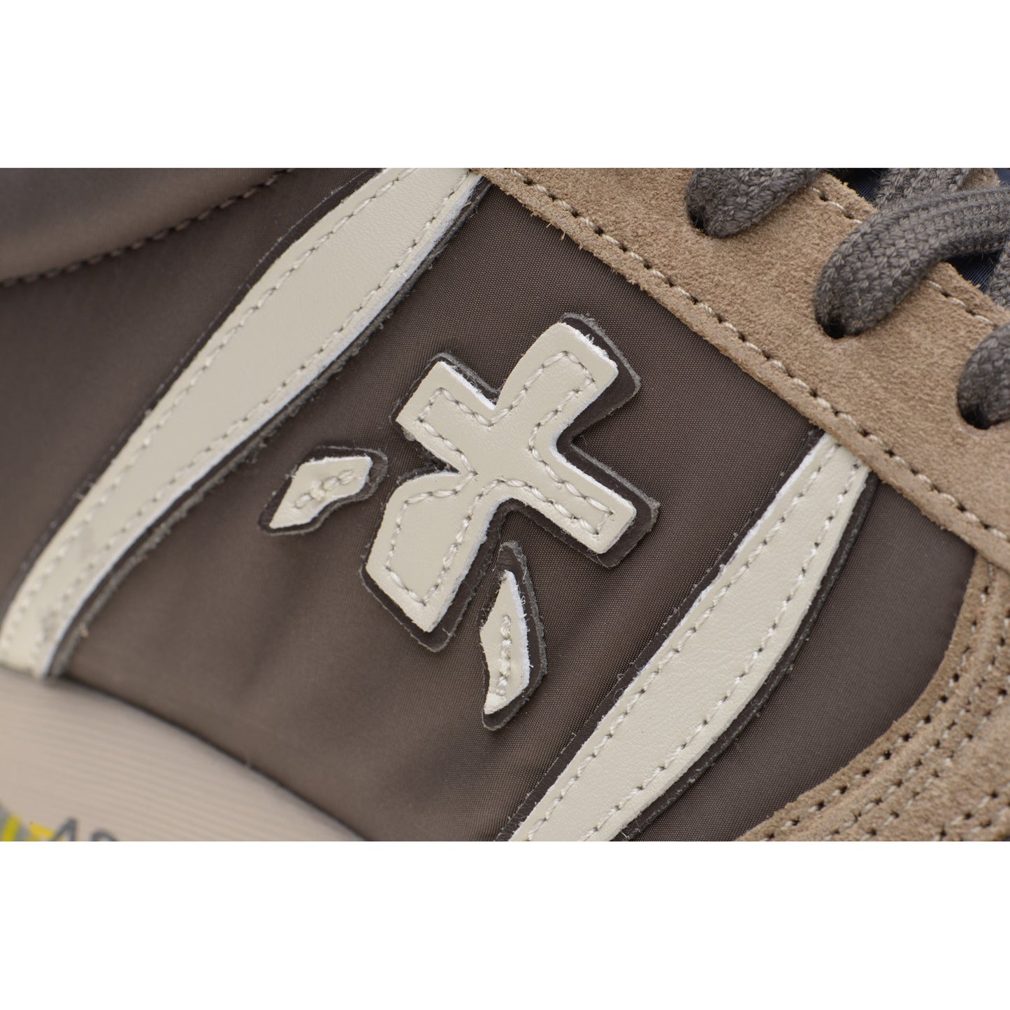 Product image for Premiata Lander mens rubber-soled trainers in brown