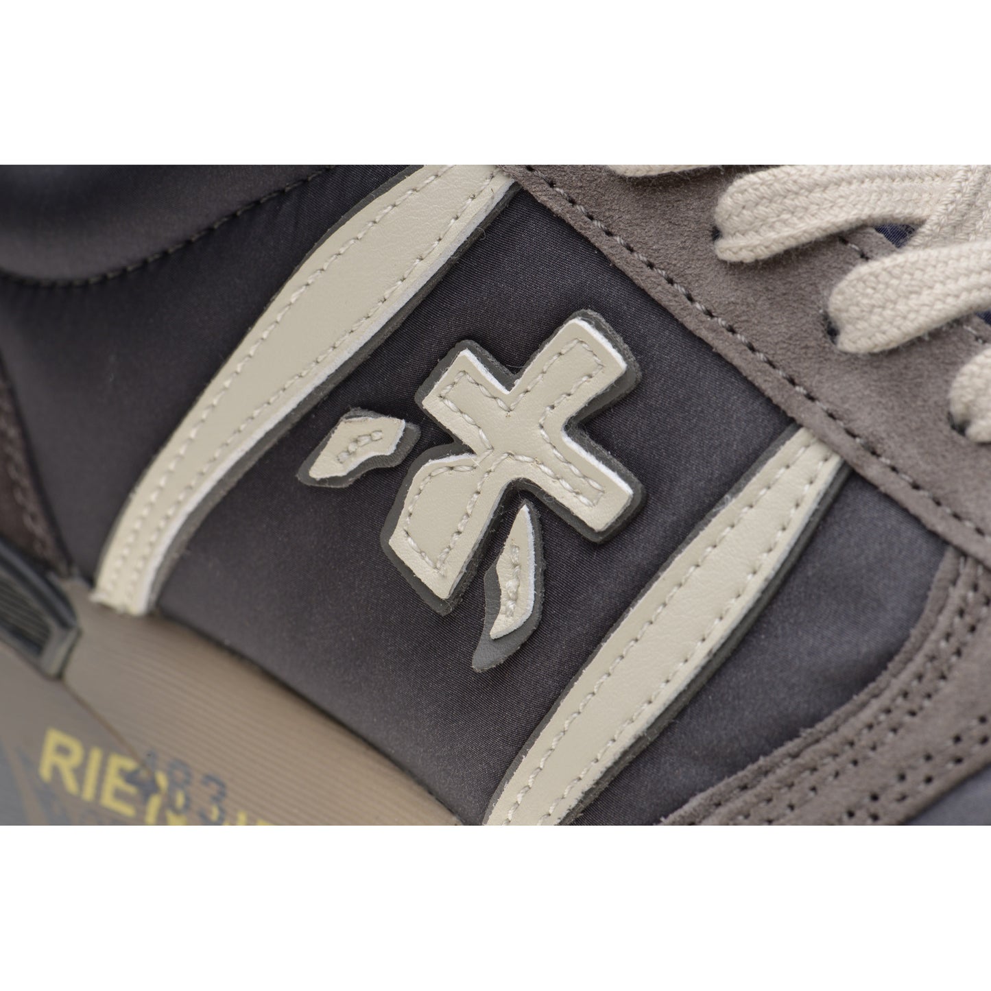 Product image for Premiata Lander mens rubber-soled trainers in grey