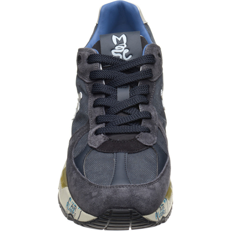 Product image for Premiata Mase mens rubber-soled trainers in navy