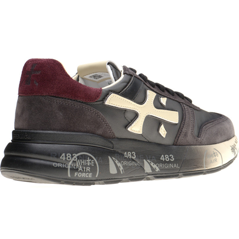 Product image for Premiata Mick mens rubber-soled trainers in navy