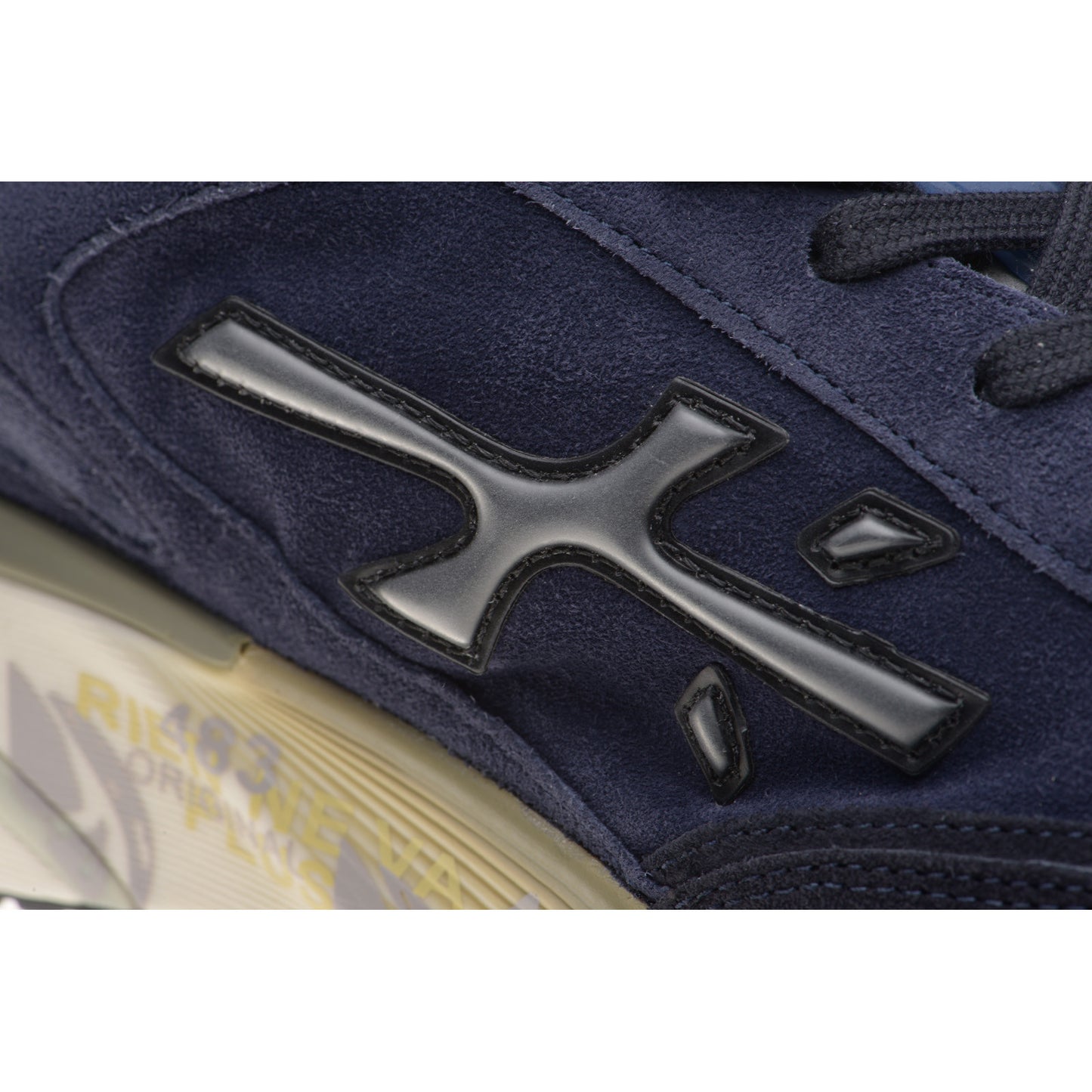 Product image for Premiata Moerun mens rubber-soled trainers in blue