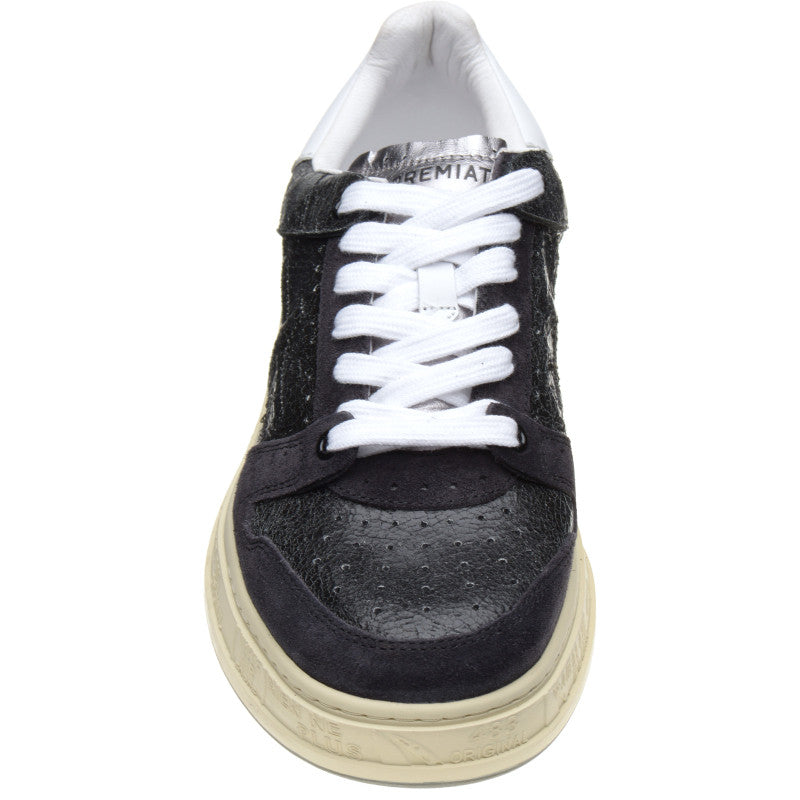 Product image for Premiata Quinn mens rubber-soled trainers in black