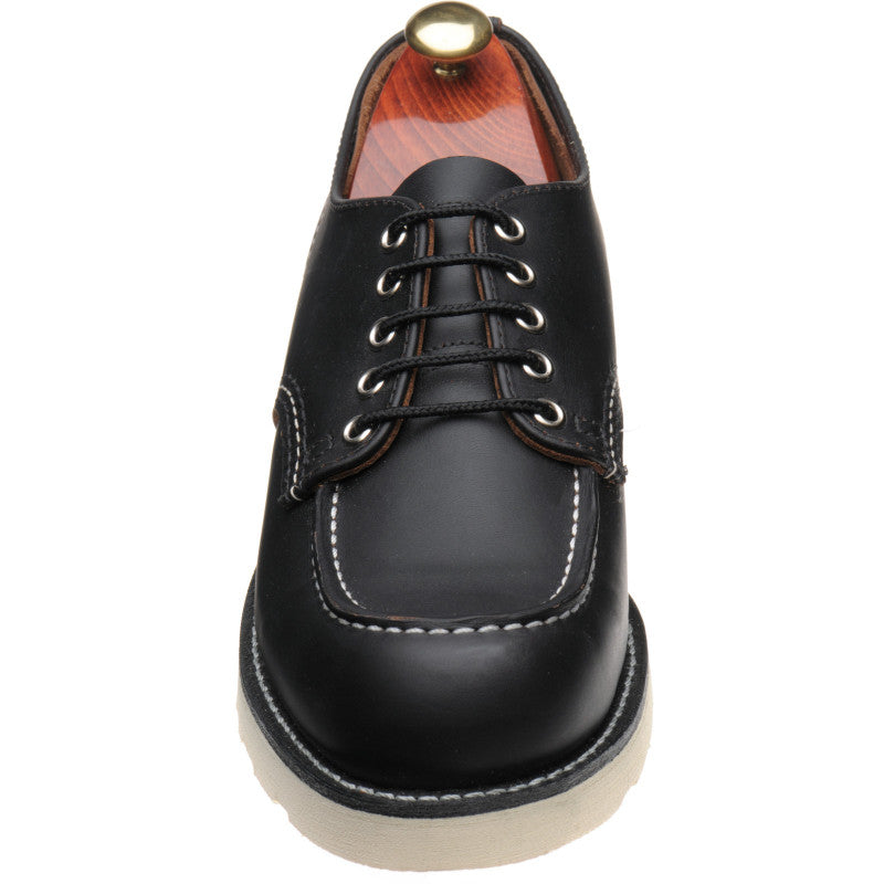 Product image for Red Wing Shop Moc Oxford mens rubber-soled Derby shoes in black prairie (second)