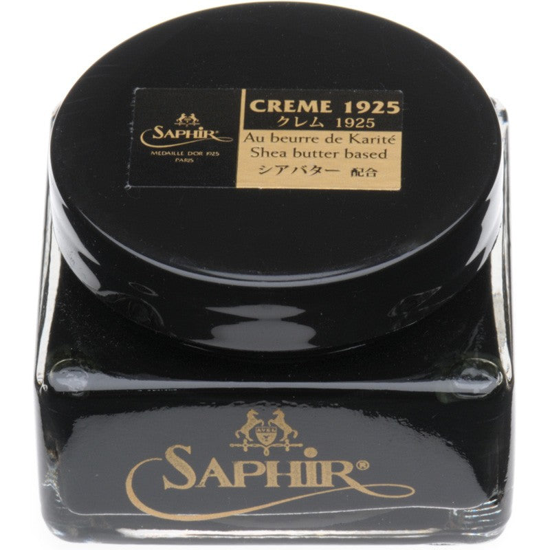 Product image for Saphir Creme 1925 Cream Jar 75ml in black