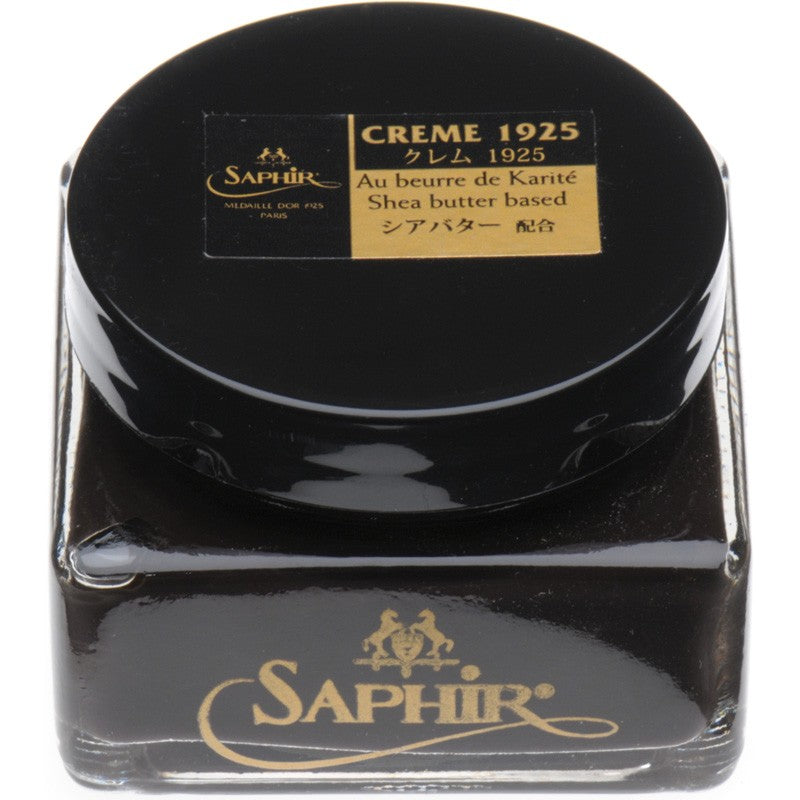Product image for Saphir Creme 1925 Cream Jar 75ml in dark brown