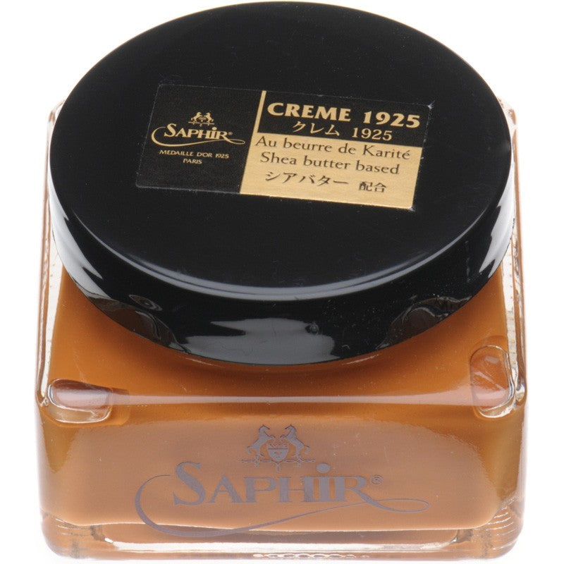 Product image for Saphir Creme 1925 Cream Jar 75ml in light brown