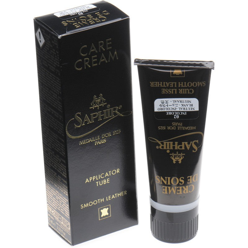 Product image for Saphir Creme de Soins Cream Applicator Tube in neutral