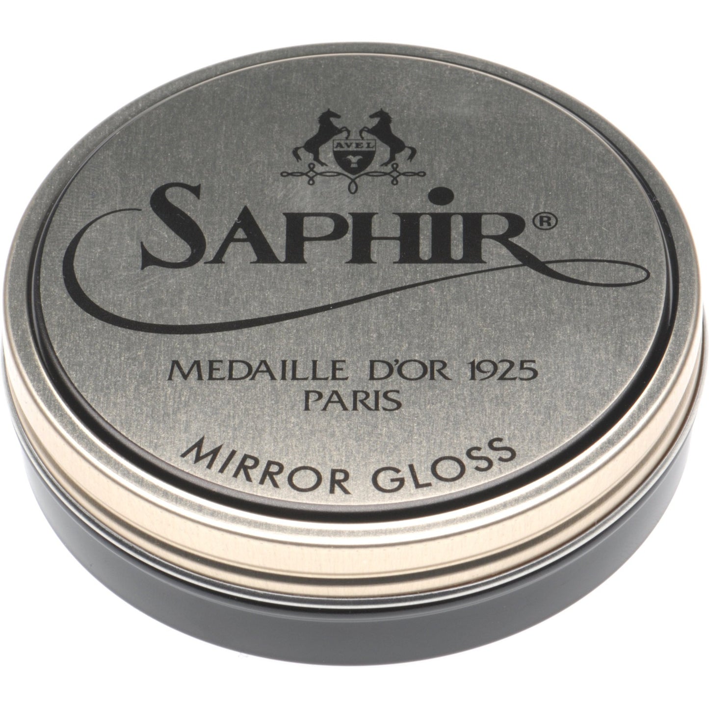 Product image for Saphir Mirror Gloss 75ml in black