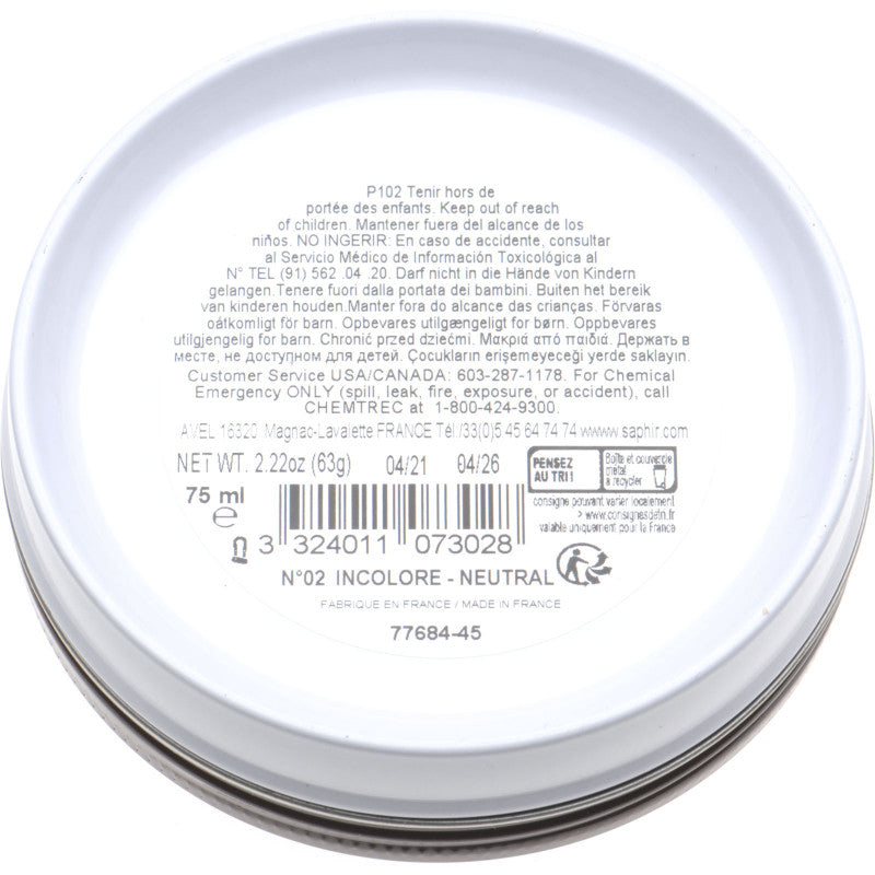 Product image for Saphir Travelers Pate De Luxe in neutral